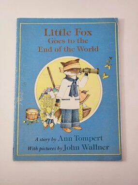 Little Fox Goes to the End of the World by Ann Tompert - 1976 Vintage Scholastic